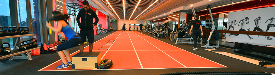 Pure Fitness Fitness Club, Singapore - DECOFLEX D14 Sprint Track